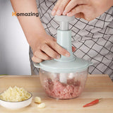 Manual Food Chopper Hand-Press 1.5 Liter
