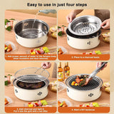 Portable BBQ Stove With Detachable Grill