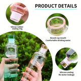 Plastic Water Bottles With Time Marker 500 ML