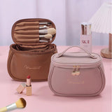 Premium Cosmetic & Makeup Leather Bag