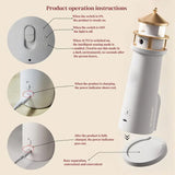 LED Moon Projection Night Light Lamp