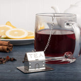 Tea Infuser House Shape With Drip Tray