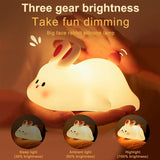 Bunny Silicone Night Light Lamp