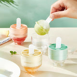 Ice Maker Molds Lollipop Shape 4 Pcs Set