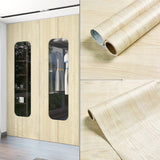 Wood Adhesive Furniture Wallpaper Cream