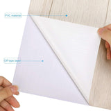 Wood Adhesive Furniture Wallpaper Cream