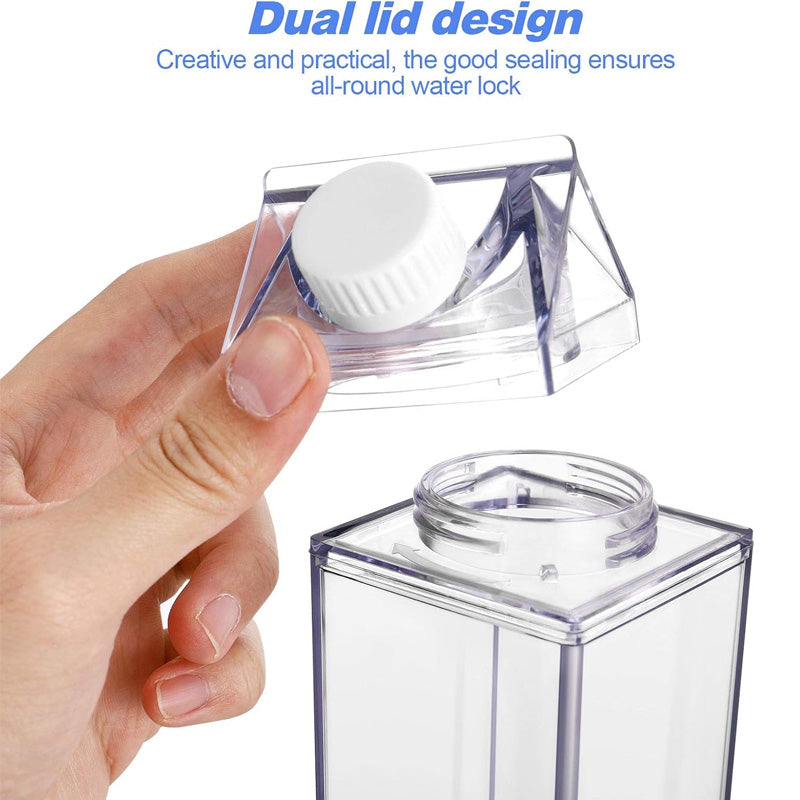 Transparent Acrylic Beverage Containers