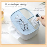 Creative Tissue Box & Remote Organizer