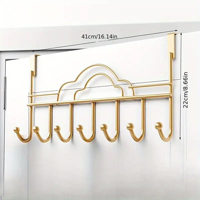 Over the Door Hanger Rack-Gold
