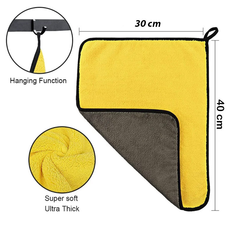 Microfiber Car Cleaning Towels Soft