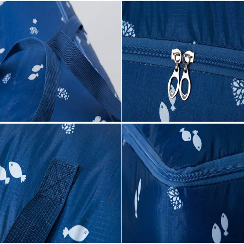 Portable Quilt Clothes Storage Bag
