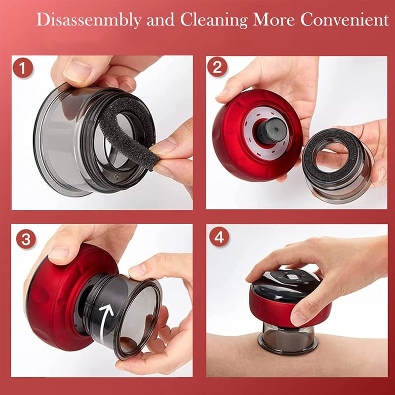 Smart Vacuum Cupping Therapy Massager Scraping