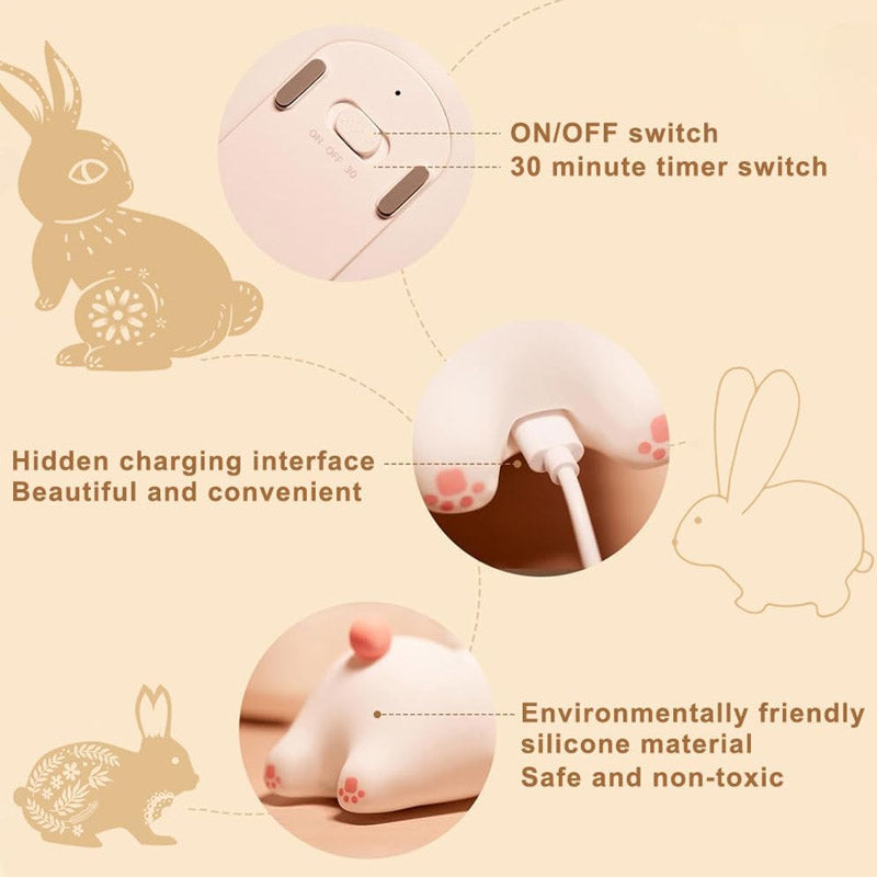 Bunny Silicone Night Light Lamp