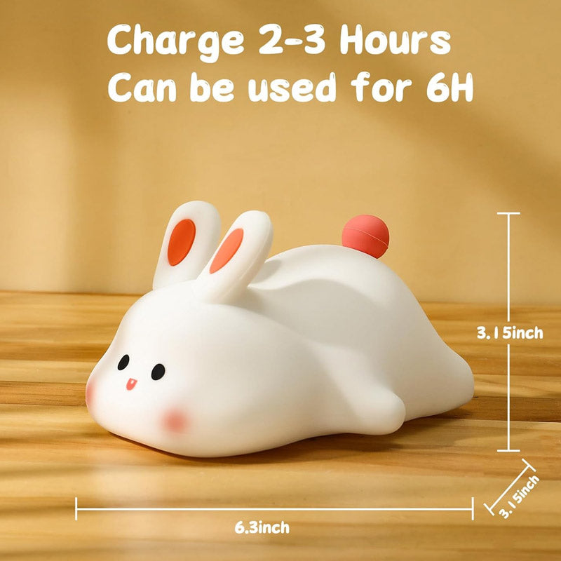 Bunny Silicone Night Light Lamp