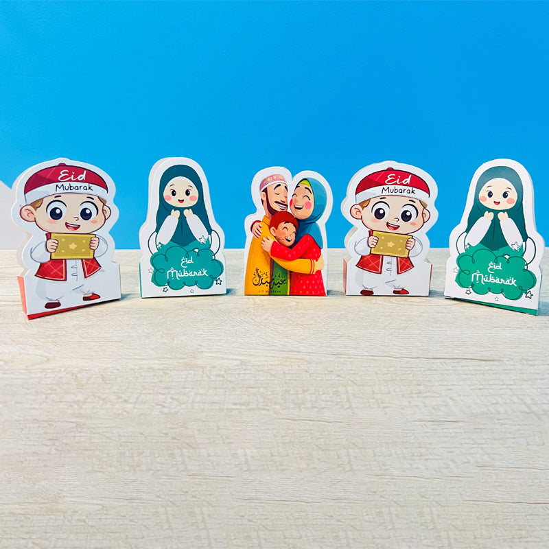 Creative Eidi Tuck Cards For Kids