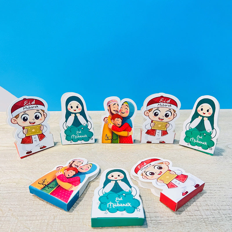 Creative Eidi Tuck Cards For Kids