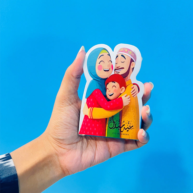 Creative Eidi Tuck Cards For Kids