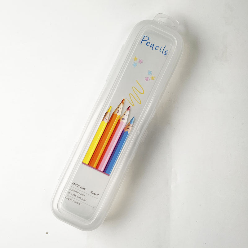 Transparent Stationery Case Box